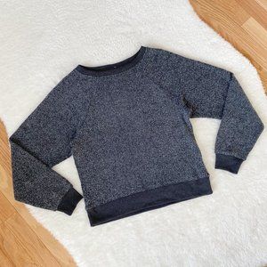 Aeropostale Live Love Dream Womens Super Soft Sweatshirt, Black, Size Small